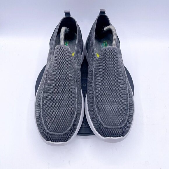 Skechers Mens 11.5 Lattimore Warner Slip On Shoes Gray Vegan Boat Shoes Loafers - Picture 9 of 9